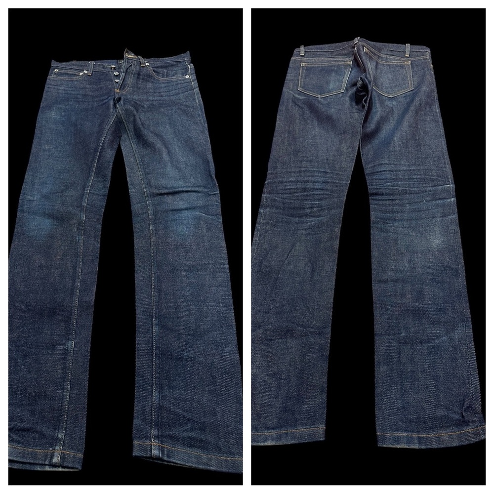 A.P.C. Women's Straight Leg Jeans in Indigo Blue